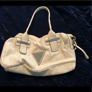 White Guess Purse